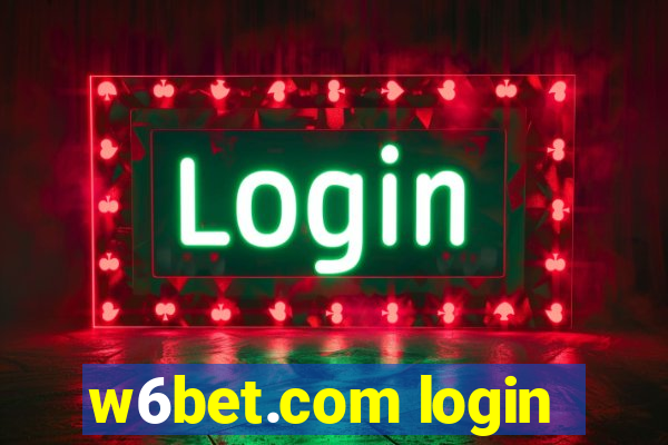 w6bet.com login